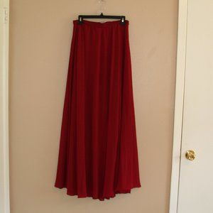 Space 46 Red Maxi skirt in size L and XL